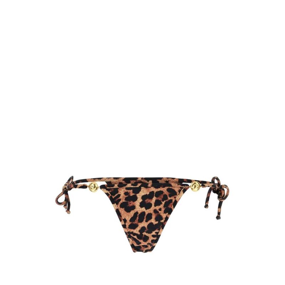 Reina Olga Women Printed Stretch Nylon Carioca Bikini Bottom